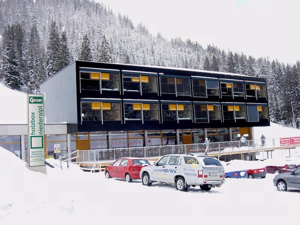 Aparthotel Holzbox Niederalpl Mürzsteg Exterior foto